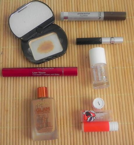 Hasta la última gota: Acabados X (The body shop, Schwarkopf, L'oreal, Clarins...)