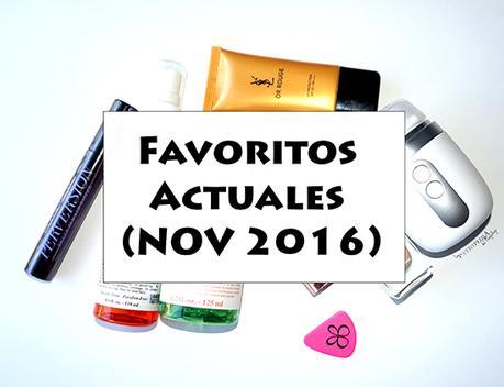 Favoritos actuales (Noviembre 2016)