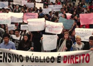 Los estudiantes quieren otro Brasil y otro tipo de política