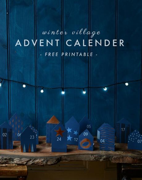 calendario adviento imprimible gratis