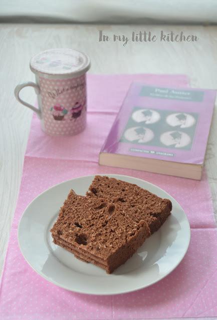 Bizocho de coco y chocolate al microondas