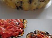 Tartaletas Berenjenas, Tomate, Bacon Queso "sin masa"