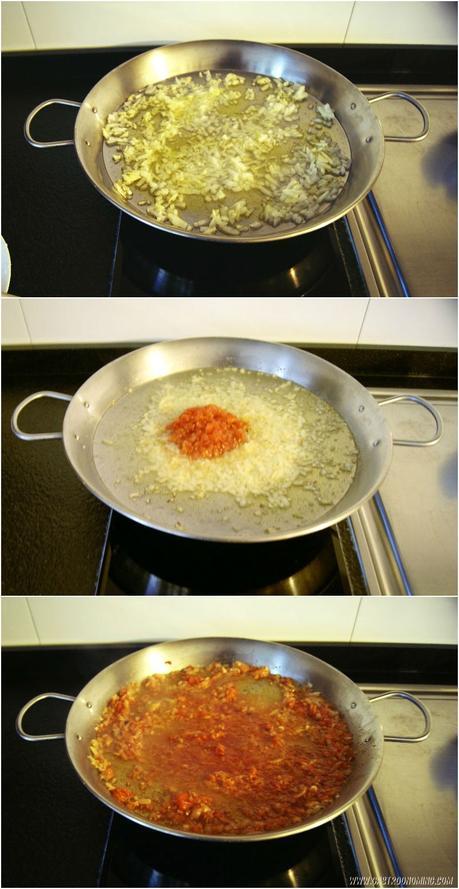 Orzo con langostinos Orzo con langostinos
