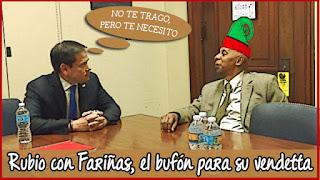 Coco Fariñas, el bufón para la vendetta de Marco Rubio contra Cuba