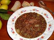 Lentejas confit pato