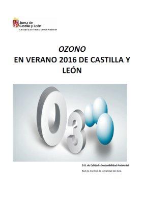 Castilla-León: Informe sobre la contaminación por ozono en verano 2016