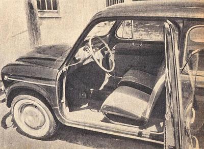 La prueba del Fiat 600 D