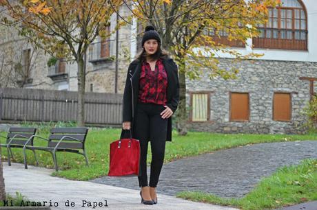 Outfit: Camisa de Cuadros Roja