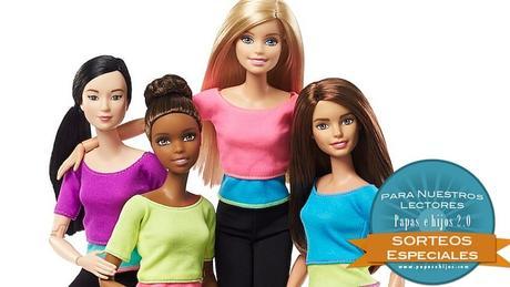 ¡Sorteo de la 4 muñecas Barbie Movimiento sin Límites!