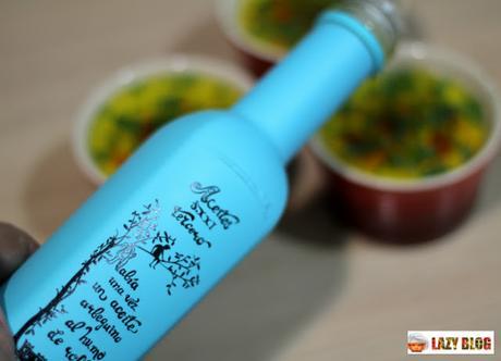 Crema de naranja ahumada a la menta, receta de postre para deslumbrar