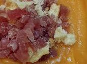 Crema batatas jamón