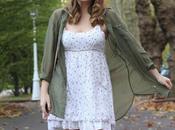 Otoño vestido flores