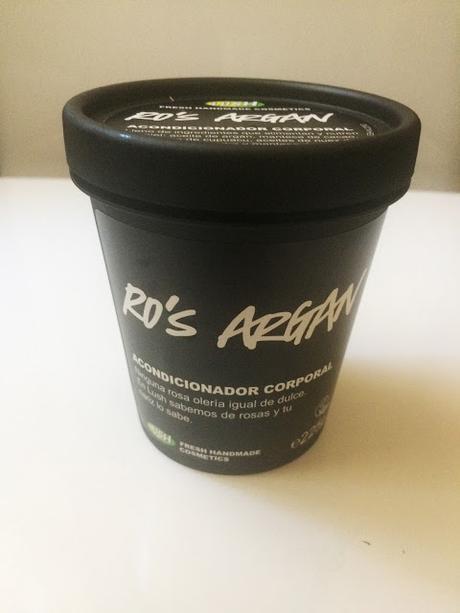 Lush: Ro's Argan body conditioner.