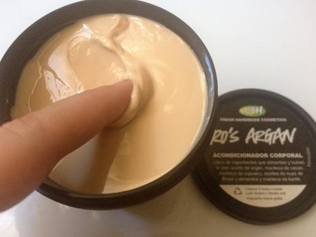 Lush: Ro's Argan body conditioner.
