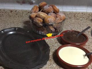 BOMBAS RELLENAS EN THERMOMIX