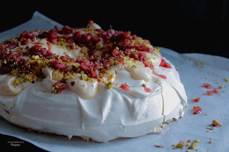 pavlova mascarpone y caramelo-kidsandchic