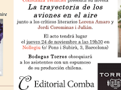 Jueves horas: Presentación trayectoría aviones aire Constanza Ternicier