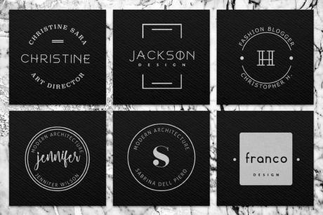 De compras en Creative Market: logos elegantes y minimalistas