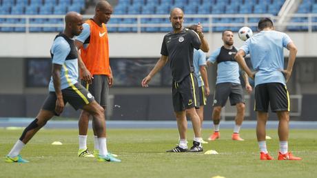 Resultado de imagen de manchester city  guardiola training