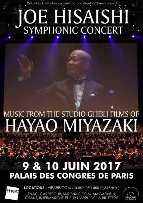 Joe Hisaishi ofrecerá un concierto en París en 2017