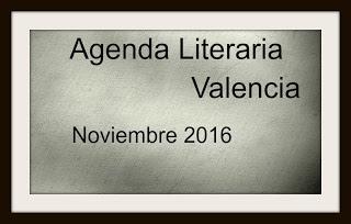 Agenda Literaria Valencia Noviembre 2016
