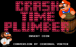 Ríete de Donkey Kong en 'Crash Time Plumber', un nuevo plataformas para Atari ST