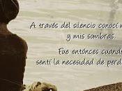 través silencio
