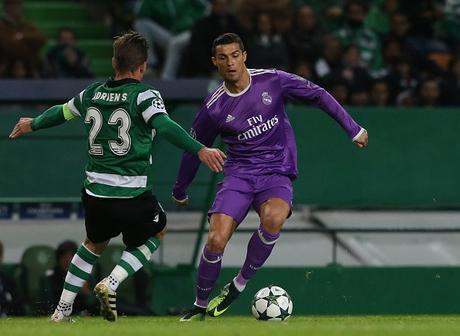 Real Madrid derrotó 2-1 a Sporting en la Champions League
