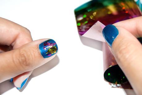 DIY: Technicolor nails