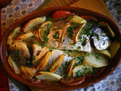 Dorada al horno