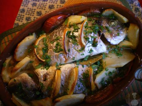 Dorada al horno