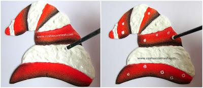 Adornos en foami navideños tutoriales para hacerlos