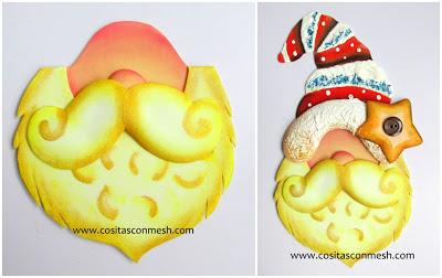 Adornos en foami navideños tutoriales para hacerlos