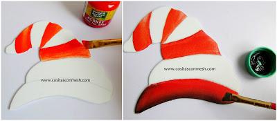 Adornos en foami navideños tutoriales para hacerlos