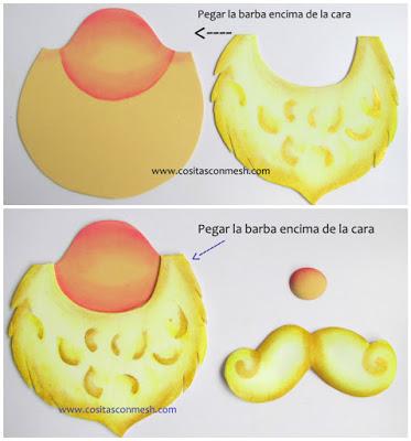 Adornos en foami navideños tutoriales para hacerlos