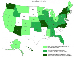 Legalización de marihuana en USA (1ª parte)