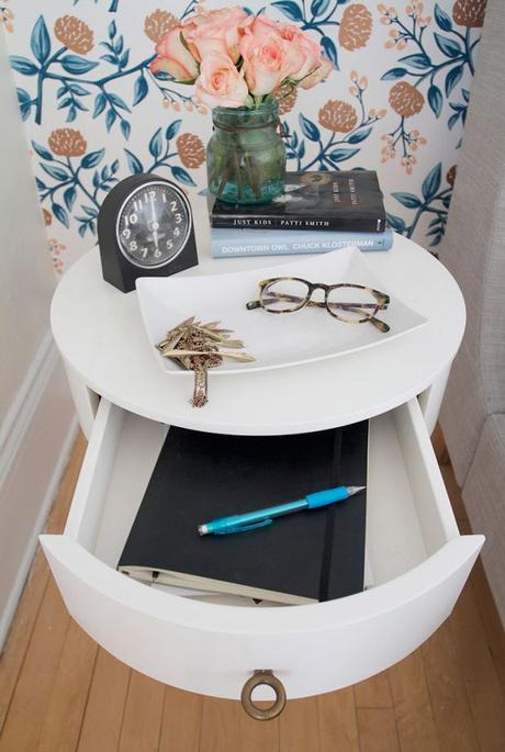 El cambio que aporta un papel papel-de-flores-azul