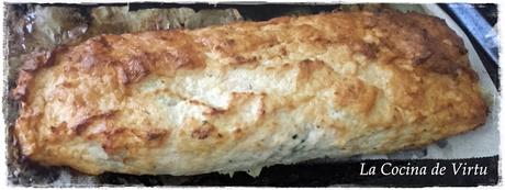 Rollo de pollo con espinacas