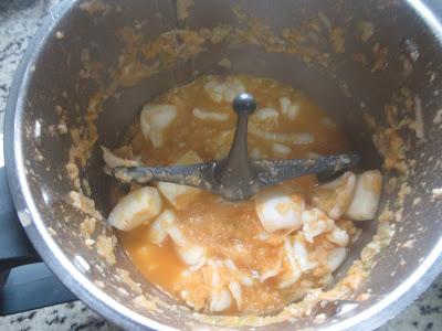 Papas con Choco (Patatas con sepia)