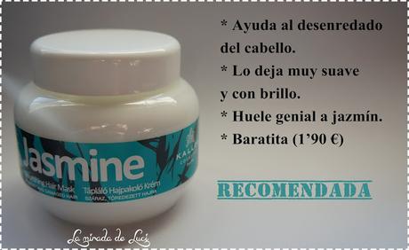 KALLOS COSMETICS, mascarilla capilar de jazmín.