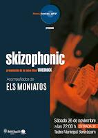 Concierto de Skizophonic y Els Moniatos en el Teatre Municipal de Benicàssim