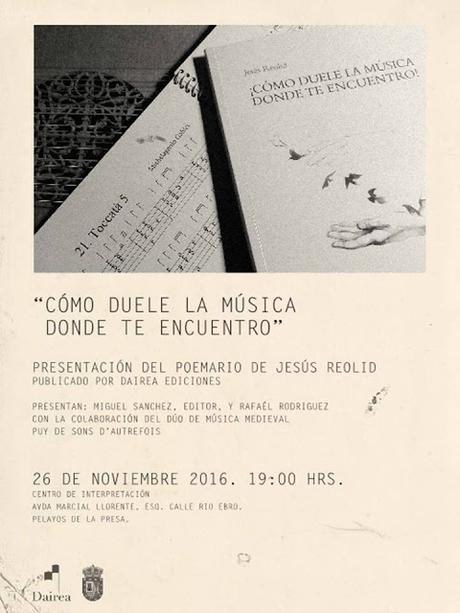 Presentación poética y musical en Pelayos de la Presa