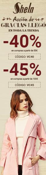 Disfrutar de hasta un 45% de descuento en es.SheIn.com! termina 25/11