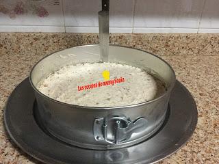 TARTA MOUSSE DE POLVORONES SIN AZÚCAR