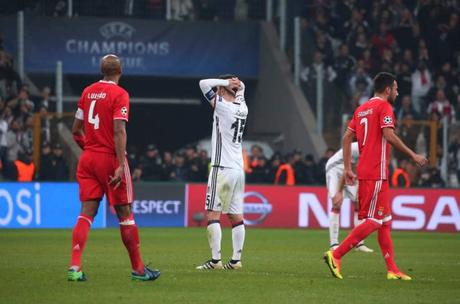 Besiktas 3-3 Benfica en la Champions League
