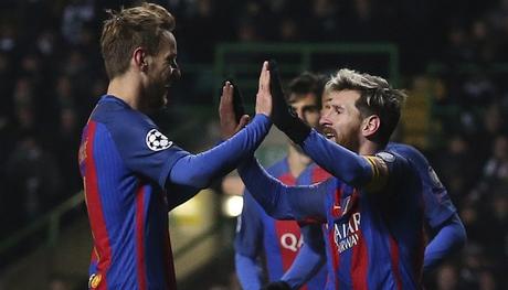 Celtic  0-2 Barcelona en Champions League