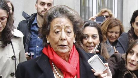 Rita Barberá, víctima mortal de la miseria política española