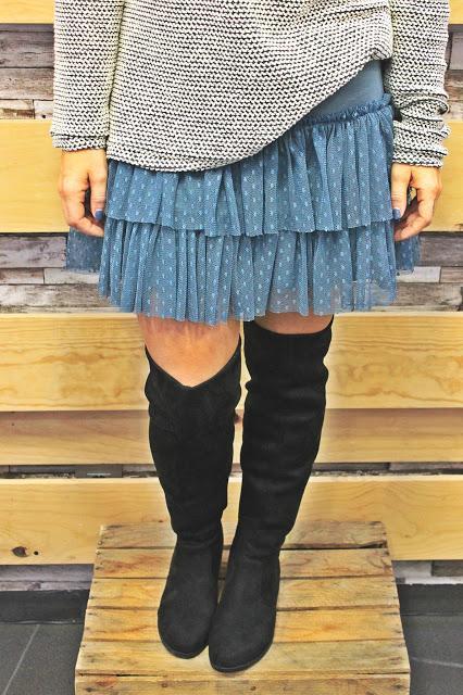 JERSEY PEDRERIA ÉTNICO + FALDA TUL