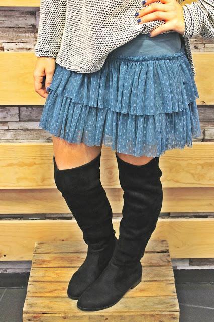 JERSEY PEDRERIA ÉTNICO + FALDA TUL