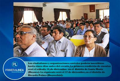 AUDIENCIA PÚBLICA REGIONAL EN HUAURA Y HUAROCHIRÍ…